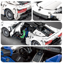 Load image into Gallery viewer, 1269PCS MOC Static Technic Speed White GT Super Racing Sports Car Model Toy Building Block Brick Gift Kids Compatible Lego 1:14