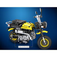 Load image into Gallery viewer, 402PCS MOC Technic Speed Monkey Motorcycle Motor Bike Model Toy Building Block Brick Gift Kids Compatible Lego 1:6