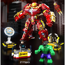 Load image into Gallery viewer, 2115PCS MOC Avenger Iron Hero Hulkbuster Mecha Scene Figure Model Construction Toy Building Block Brick Gift Kids Compatible Lego