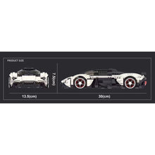 Load image into Gallery viewer, 1136PCS MOC Static Technic Speed Valkyrie Super Racing Sports Car Model Toy Building Block Brick Gift Kids Compatible Lego