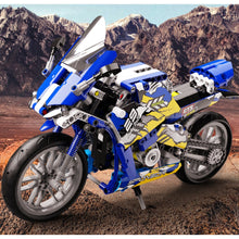 Load image into Gallery viewer, 446PCS MOC Technic Speed Racing Sports Motorcycle Motor Bike Model Toy Buidling Block Brick Gift Kids Compatible Lego