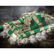 Load image into Gallery viewer, 1967PCS Military WW2 Jagdtiger Sd.Kfz.186 Tiger Tank Destroyer Figure Model Toy Building Block Brick Gift Kids Compatible Lego