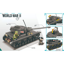 Load image into Gallery viewer, 539PCS Military WW2 Pzkpfw Ⅳ Medium Tank Figure Model Toy Building Block Brick Gift Kids Compatible Lego