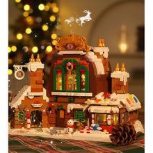 Load image into Gallery viewer, 1481PCS MOC Micro Mini Christmas Gingerbread House Figure Model Toy Building Block Brick Gift Kids Display