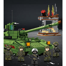 Load image into Gallery viewer, 1089PCS Military WW2 T-14 Armata Main Battle Tank Figure Model Toy Building Block Brick Gift Kids Compatible Lego