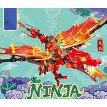 Load image into Gallery viewer, 338PCS MOC Ninja Magna Flame Red Dragon Figure Model Toy Building Block Brick Gift Kids Compatible Lego