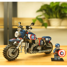 Load image into Gallery viewer, 241PCS MOC Technic Speed Captain Figure Motorcycle Motor Bike Model Toy Building Block Brick Gift Kids Compatible Lego