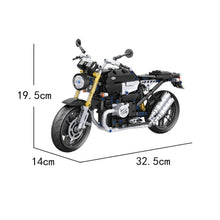 Load image into Gallery viewer, 621PCS MOC Technic Speed Heritage Vintage Motorcycle Motor Bike Model Toy Building Block Brick Gift Kids Compatible Lego 1:6