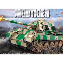 Load image into Gallery viewer, 1967PCS Military WW2 Jagdtiger Sd.Kfz.186 Tiger Tank Destroyer Figure Model Toy Building Block Brick Gift Kids Compatible Lego