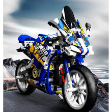Load image into Gallery viewer, 446PCS MOC Technic Speed Racing Sports Motorcycle Motor Bike Model Toy Buidling Block Brick Gift Kids Compatible Lego