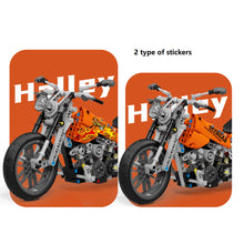 Load image into Gallery viewer, 436PCS MOC Technic Speed Classic Motorcycle Motor Bike Model Toy Building Block Brick Gift Kids Compatible Lego