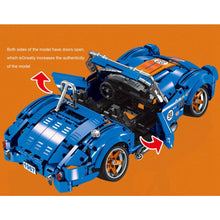 Load image into Gallery viewer, 1816PCS MOC Static Technic Speed Shelby CSX Vintage Classic Racing Sports Car Model Toy Building Block Brick Gift Kids Compatible Lego 1:10