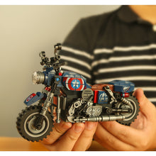 Load image into Gallery viewer, 241PCS MOC Technic Speed Captain Figure Motorcycle Motor Bike Model Toy Building Block Brick Gift Kids Compatible Lego