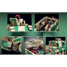 Load image into Gallery viewer, 1967PCS Military WW2 Jagdtiger Sd.Kfz.186 Tiger Tank Destroyer Figure Model Toy Building Block Brick Gift Kids Compatible Lego
