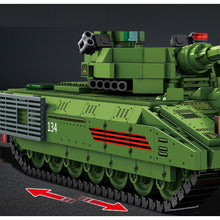Load image into Gallery viewer, 1089PCS Military WW2 T-14 Armata Main Battle Tank Figure Model Toy Building Block Brick Gift Kids Compatible Lego
