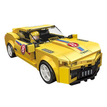 Load image into Gallery viewer, 292PCS MOC Technic Speed Yellow Camaro Super Racing Sports Car Figure Model Toy Building Block Brick Gift Kids Compatible Lego