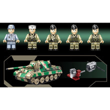 Load image into Gallery viewer, 1967PCS Military WW2 Jagdtiger Sd.Kfz.186 Tiger Tank Destroyer Figure Model Toy Building Block Brick Gift Kids Compatible Lego