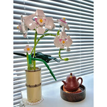Load image into Gallery viewer, 588PCS MOC Phalaenopsid Butterfly Orchid Flower Floral Model Toy Building Block Brick Gift Kids Compatible Lego Display With Vase