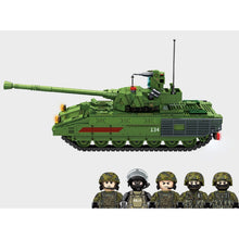 Load image into Gallery viewer, 1089PCS Military WW2 T-14 Armata Main Battle Tank Figure Model Toy Building Block Brick Gift Kids Compatible Lego