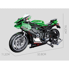 Load image into Gallery viewer, 867PCS MOC Technic Speed ZX-10R Racing Sports Motorcycle Motor Bike Model Toy Building Block Brick Gift Kids Compatibe Lego