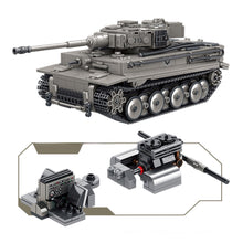 Load image into Gallery viewer, 1776PCS Military WW2 Tiger Heavey Tank Sd.Kfz. 181 Figure Model Toy Building Block Brick Gift Kids Compatible Lego