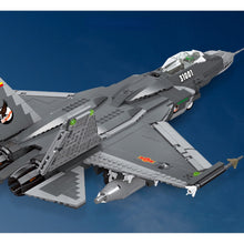 Load image into Gallery viewer, 1691PCS Military WW2 J-31 Shenyang FC-31 Gyrfalcon Air Fighter Aircraft Model Toy Building Block Brick Gift Kids Compatible Lego