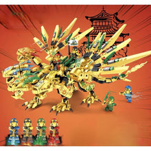 Load image into Gallery viewer, 806PCS MOC Ninja Ultra Gold Dragon Figure Model Toy Building Block Brick Gift Kids Compatible Lego
