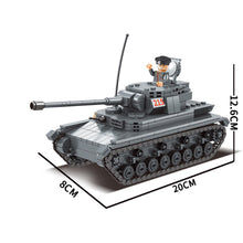 Load image into Gallery viewer, 539PCS Military WW2 Pzkpfw Ⅳ Medium Tank Figure Model Toy Building Block Brick Gift Kids Compatible Lego