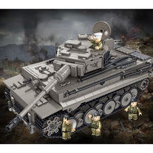 Load image into Gallery viewer, 1776PCS Military WW2 Tiger Heavey Tank Sd.Kfz. 181 Figure Model Toy Building Block Brick Gift Kids Compatible Lego
