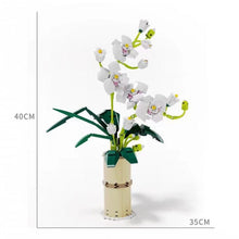Load image into Gallery viewer, 588PCS MOC Phalaenopsid Butterfly Orchid Flower Floral Model Toy Building Block Brick Gift Kids Compatible Lego Display With Vase
