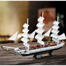 Load image into Gallery viewer, 1672PCS MOC White Swan Sailing Boat Ship Model Toy Building Block Brick Gift Kids Display