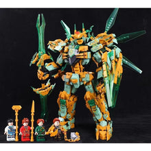 Load image into Gallery viewer, 1618PCS MOC 2in1 Ninja Mecha Gold Dragon Figure Model Toy Building Block Brick Gift Kids Compatible Lego