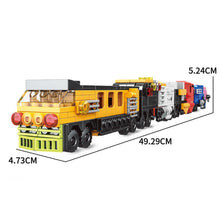 Load image into Gallery viewer, 710PCS MOC 16in1 City Urban Train Transportation Car Bus Digger Motorcycle Model Toy Building Block Brick Gift Kids Compatible Lego