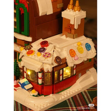 Load image into Gallery viewer, 1481PCS MOC Micro Mini Christmas Gingerbread House Figure Model Toy Building Block Brick Gift Kids Display