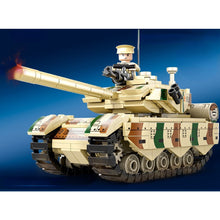 Load image into Gallery viewer, 547PCS Military WW2 Type 96 Main Battle Tank Figure Model Toy Building Block Brick Gift Kids