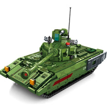 Load image into Gallery viewer, 1089PCS Military WW2 T-14 Armata Main Battle Tank Figure Model Toy Building Block Brick Gift Kids Compatible Lego