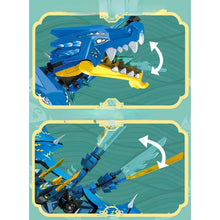 Load image into Gallery viewer, 365PCS MOC Ninja Twin Head Dragon Figure Model Toy Building Block Brick Gift Kids Compatible Lego