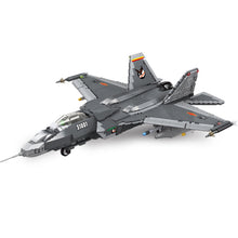 Load image into Gallery viewer, 1691PCS Military WW2 J-31 Shenyang FC-31 Gyrfalcon Air Fighter Aircraft Model Toy Building Block Brick Gift Kids Compatible Lego