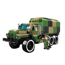Load image into Gallery viewer, 678PCS Military WW2 Ural 375 Rocket Artillery Truck Figure Model Toy Building Block Brick Gift Kids Compatible Lego