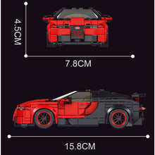 Load image into Gallery viewer, 370PCS MOC Technic Speed Super Racing Sports Car Model Toy Building Block Brick Gift Kids Compatible Lego With Display Box