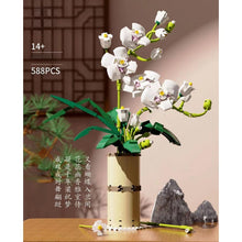 Load image into Gallery viewer, 588PCS MOC Phalaenopsid Butterfly Orchid Flower Floral Model Toy Building Block Brick Gift Kids Compatible Lego Display With Vase