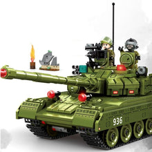 Load image into Gallery viewer, 773PCS Military WW2 T-80 Main Battle Tank Figure Model Toy Building Block Brick Gift Kids Compatible Lego
