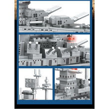 Load image into Gallery viewer, 1060PCS Military WW2 South Dakota Class Battleship Model Toy Building Block Brick Gift Kids Compatible Lego