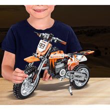 Load image into Gallery viewer, 434PCS MOC Technic Speed KTM Dirt Motorcycle Motor Bike Model Toy Building Block Brick Gift Kids Compatible Lego