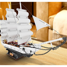 Load image into Gallery viewer, 1672PCS MOC White Swan Sailing Boat Ship Model Toy Building Block Brick Gift Kids Display