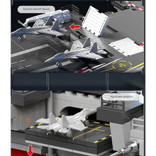 Load image into Gallery viewer, 3015PCS Military WW2 Large 003 18 Fujian Class Aircraft Carrier Ship Figure Model Toy Building Block Brick Gift Kids Compatible Lego 1:420