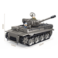 Load image into Gallery viewer, 1776PCS Military WW2 Tiger Heavey Tank Sd.Kfz. 181 Figure Model Toy Building Block Brick Gift Kids Compatible Lego