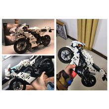 Load image into Gallery viewer, 716PCS MOC Technic Speed V4 H2R Racing Sports Motorcycle Motor Bike Model Toy Building Block Brick Gift Kids Compatible Lego 1:6