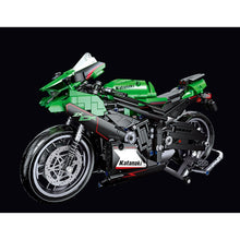 Load image into Gallery viewer, 867PCS MOC Technic Speed ZX-10R Racing Sports Motorcycle Motor Bike Model Toy Building Block Brick Gift Kids Compatibe Lego