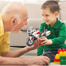 Load image into Gallery viewer, 1080PCS MOC Technic Speed 650TRG Guard Outriders Motorcycle Motor Bike Model Toy Building Block Brick Gift Kids Compatible Lego